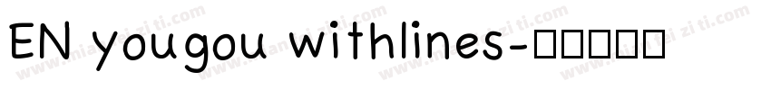 EN yougou withlines字体转换